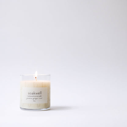 Jasmine Ginger Root Soy Wax Candle - 8 o.z.